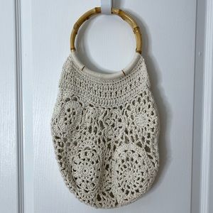 Crochet handbag